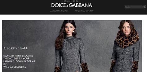 abbiagliamento dolce gabbana|dolce e gabbana shop online.